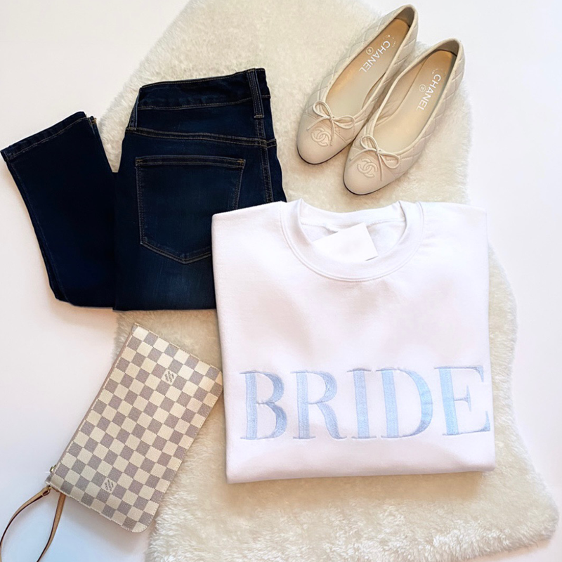 BRIDE Sweatshirt in Something Blue