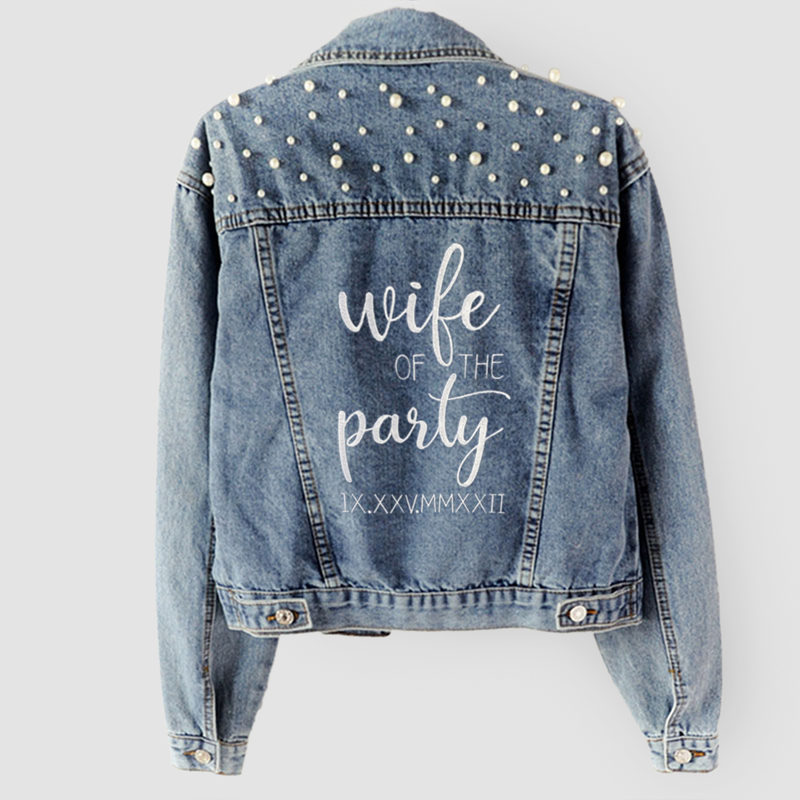 Wife of the Party Bride Jacket