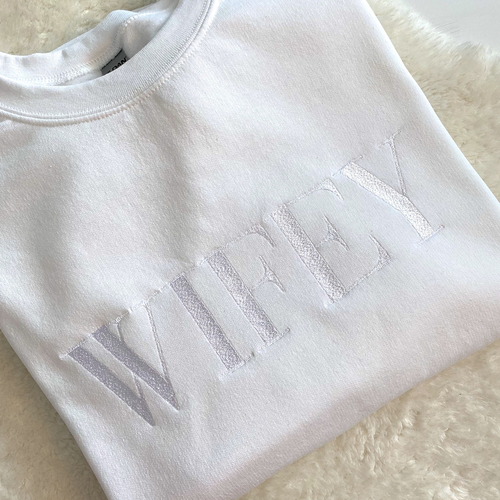 BRIDE Sweatshirt in White