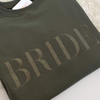 BRIDE Sweatshirt in Military Green